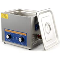 CO-Z 10L 240W Limpiador Ultrasónico Profesional con Calentador y Temporizador Limpiador de Ultrasonidos de Acero…